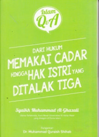 Image of Dari Hukum Memakai Cadar Hingga Hak Istri yang Ditalak Tiga