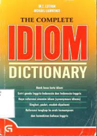 Image of The Complete Idiom Dictionary