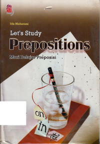 Image of Let's Study Prepositions : Mari Belajar Preposisi