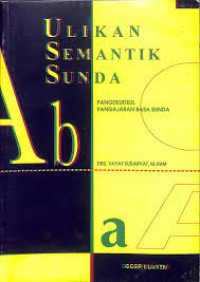 Ulikan Semantik Sunda